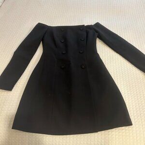 BCBG Max Azaria Mini Dress Off-The-Shoulder - Size XS